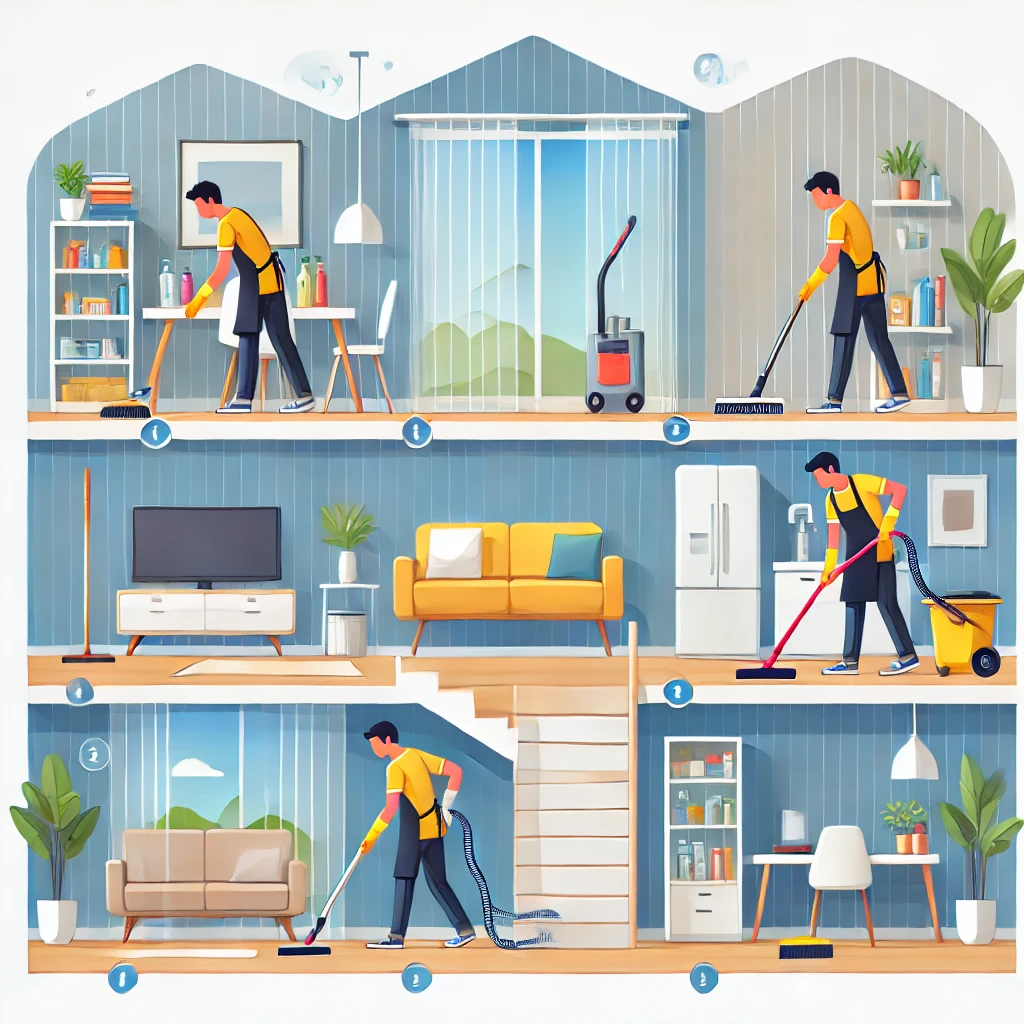 집청소 제대로 하는 법: 효과적인 순서와 팁