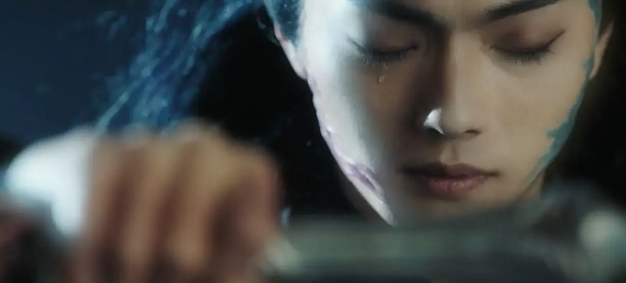 눈물흘리는-려진난