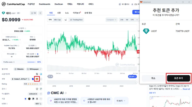 메타마스크 테더