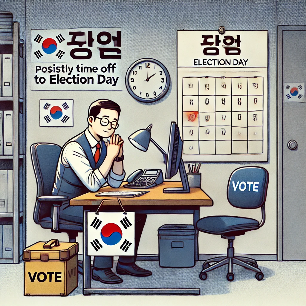 대선일, 직장인을 위한 근무 기준 및 연차 활용