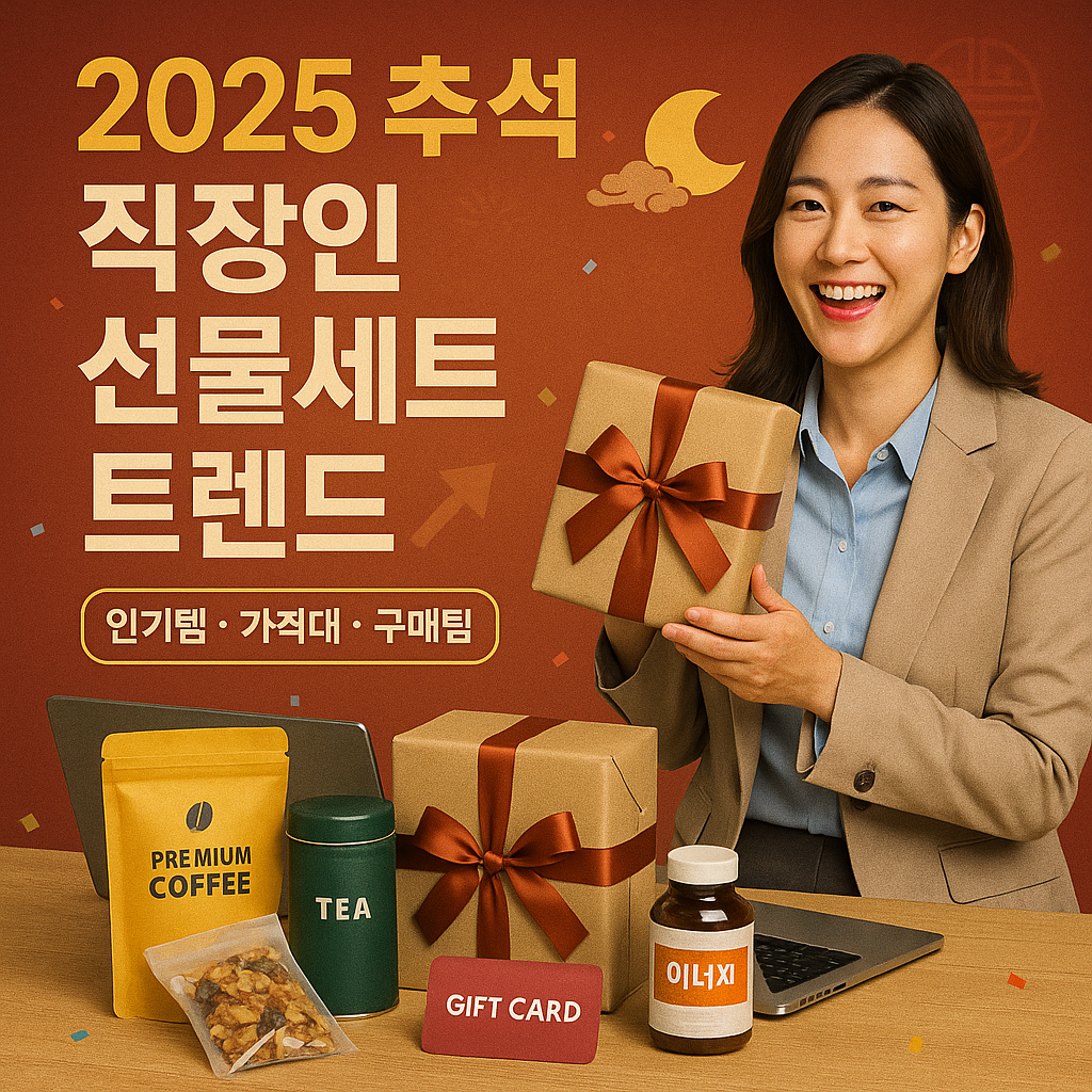 추석 직장인 가성비 선물세트