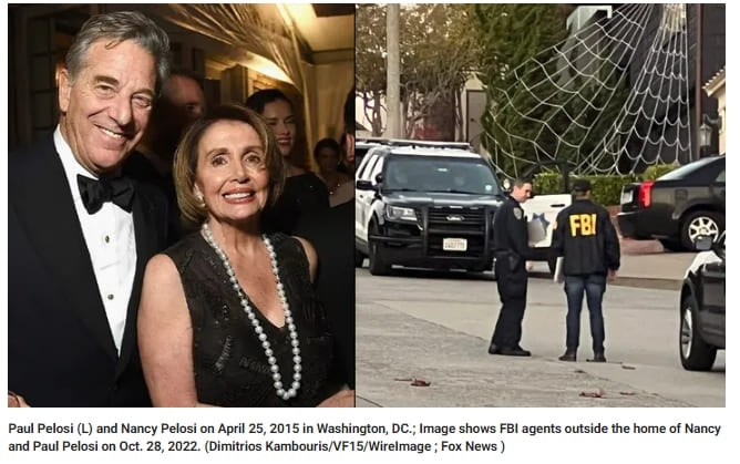 낸시 펠로시 하원의장 남편 피습