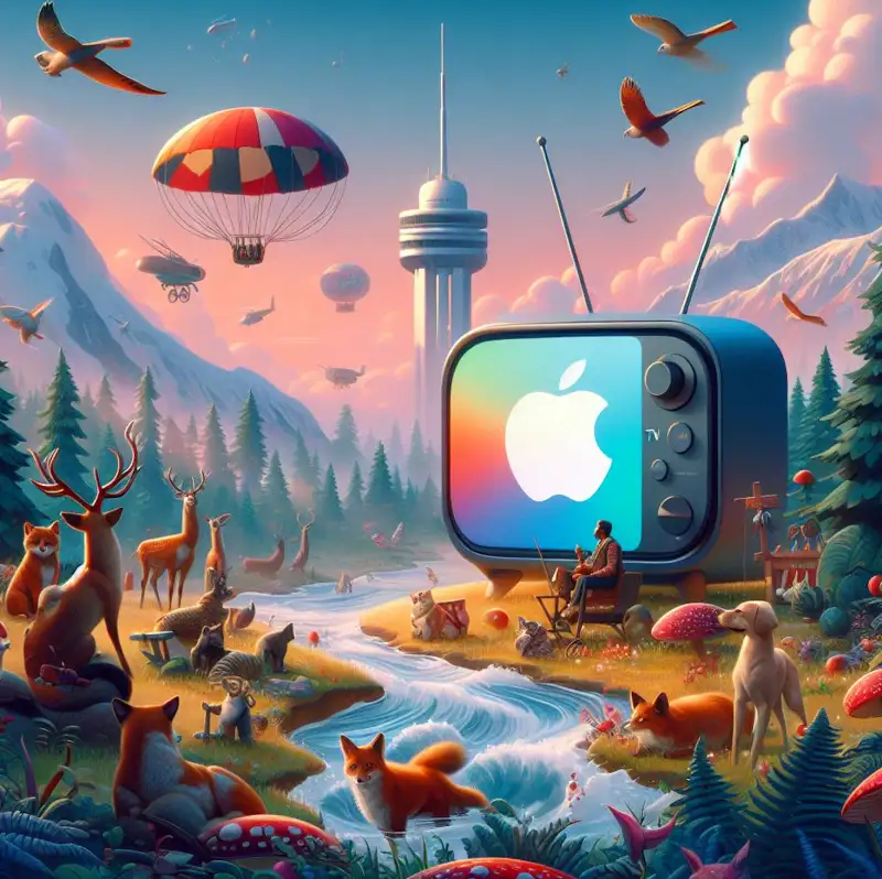 애플티비플러스-드라마를-시청하는-모습