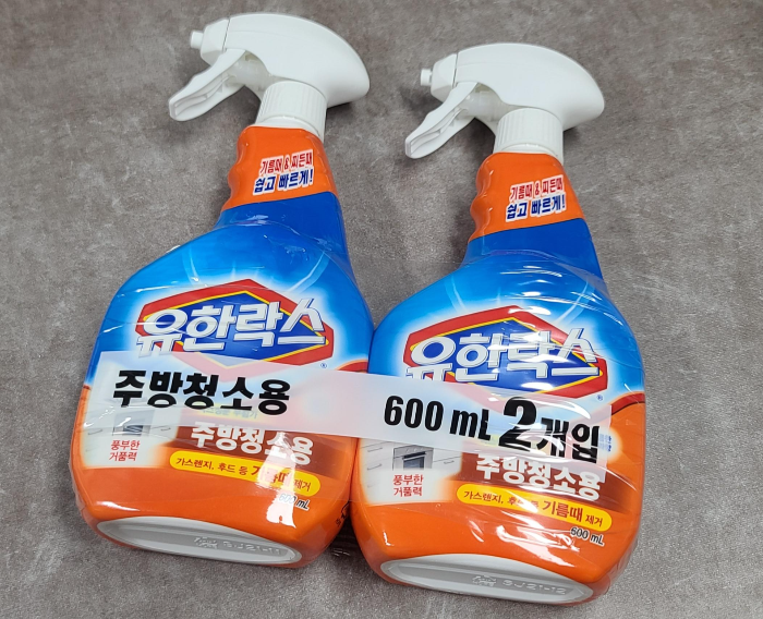 주방청소 유한락스 주방청소용 쿠팡구매 기름때 제거