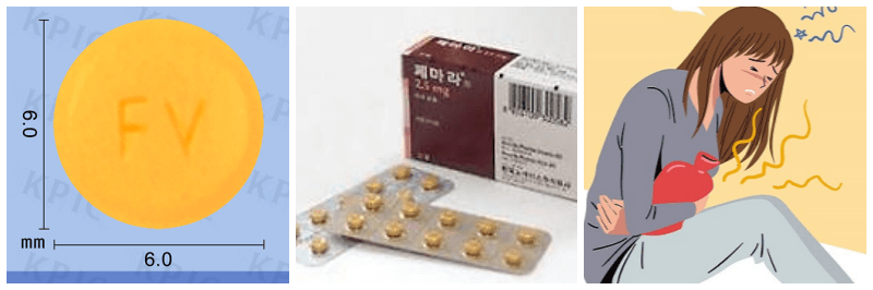 페마라정, 생리통 사진