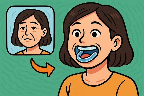팔자주름 마우스피스 효과 실제 사용기7