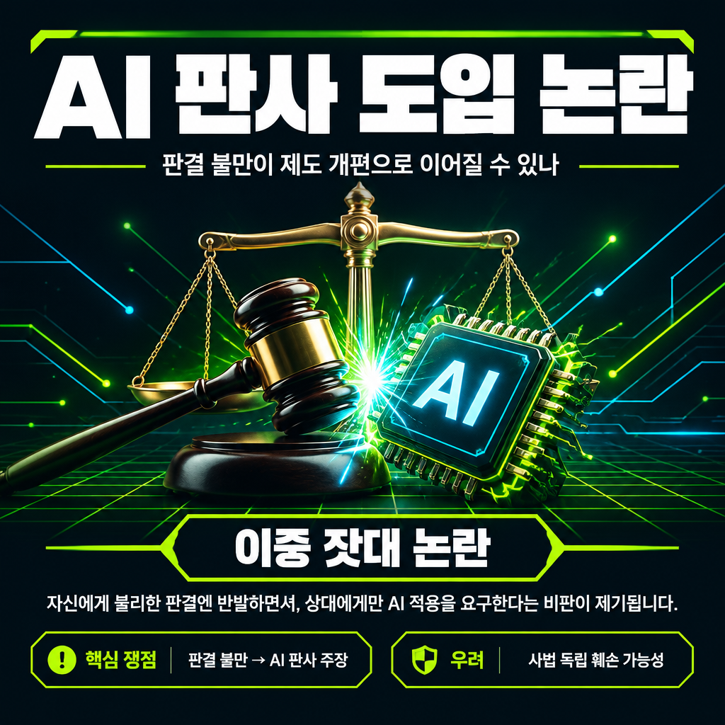 AI 판사 도입 논란