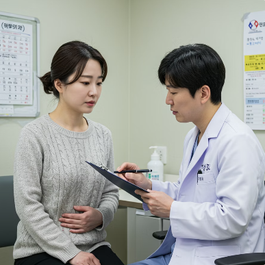 오른쪽 옆구리 통증 원인