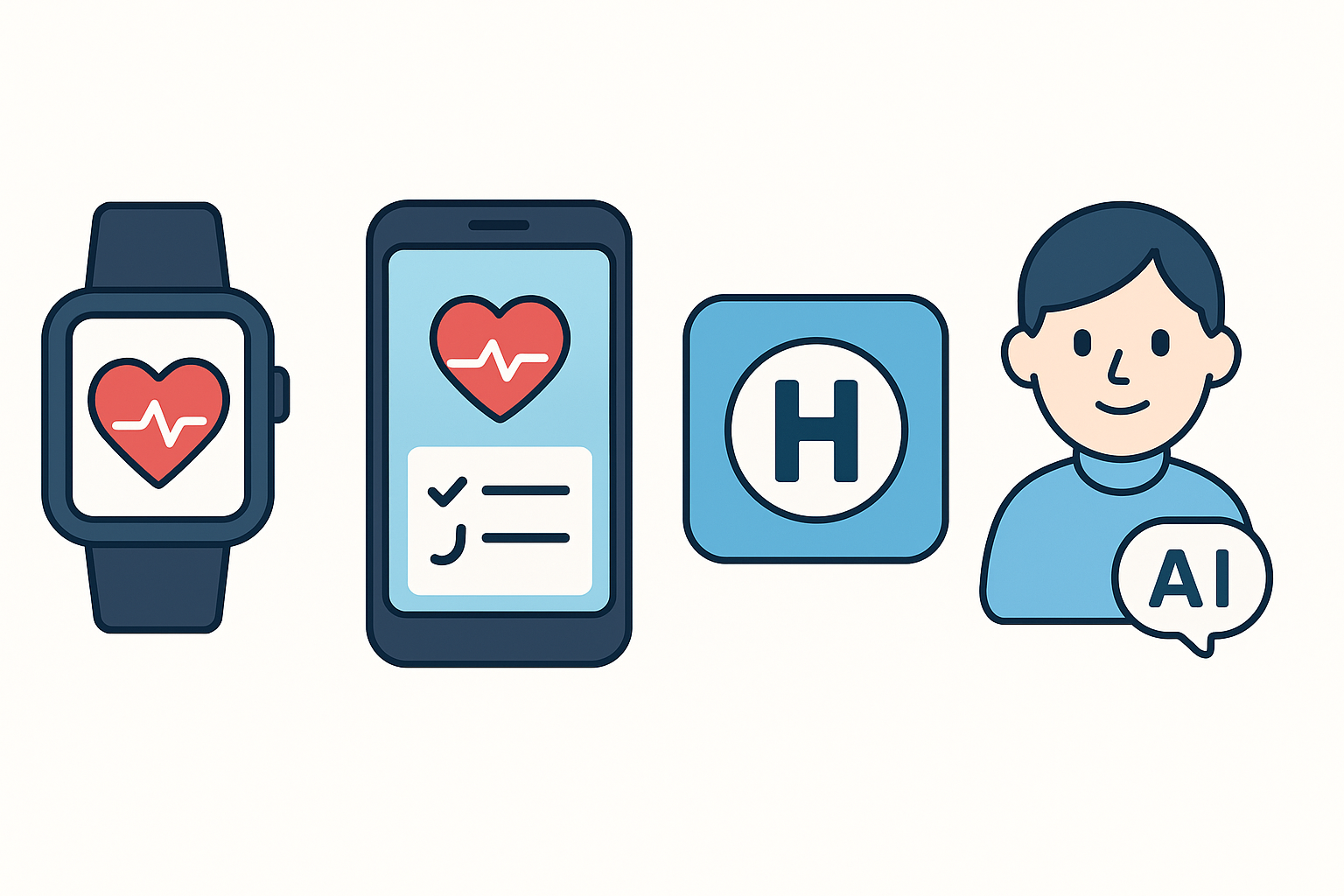 실생활 속 스마트 헬스케어 활용 사례