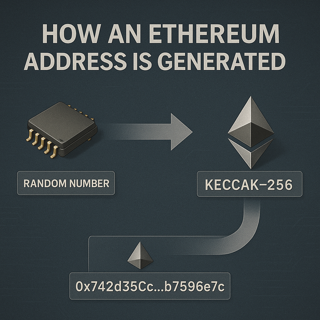이더리움 지갑 주소는 어떤 과정을 거쳐 만들어질까