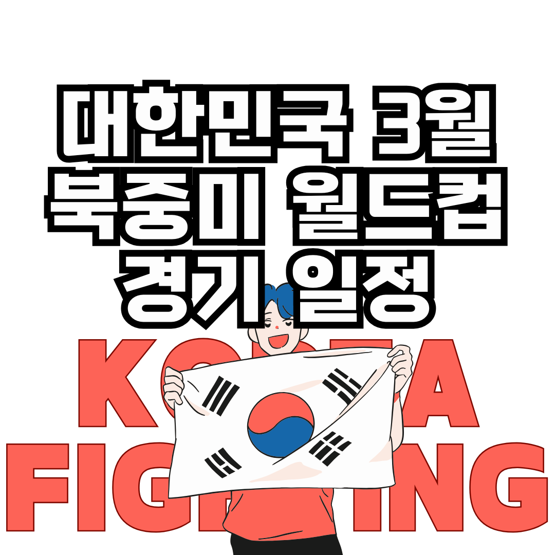 대한민국 북중미 월드컵