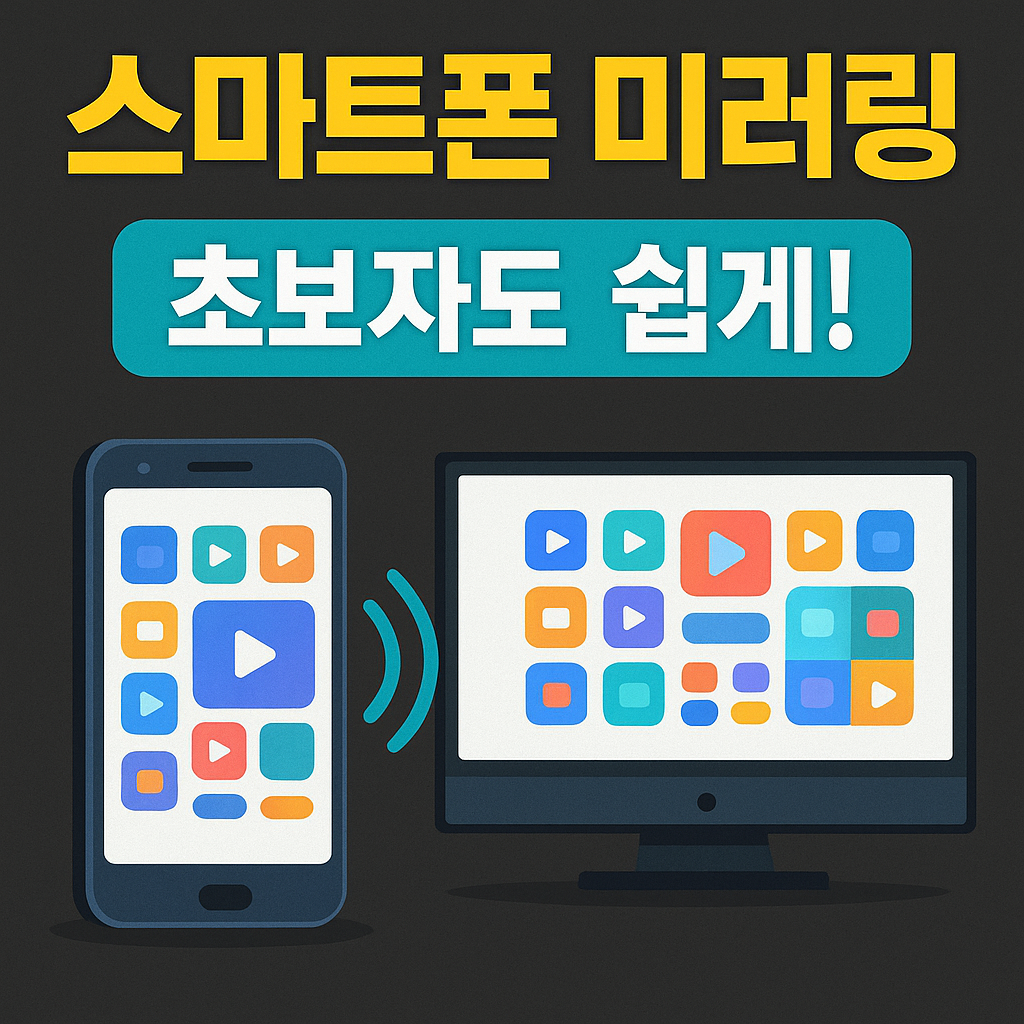 스마트폰 미러링 방법