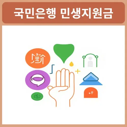 국민은행-민생지원금