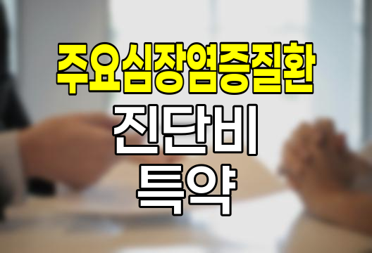 흥국화재 주요심장염증질환진단비 특약 심층 분석