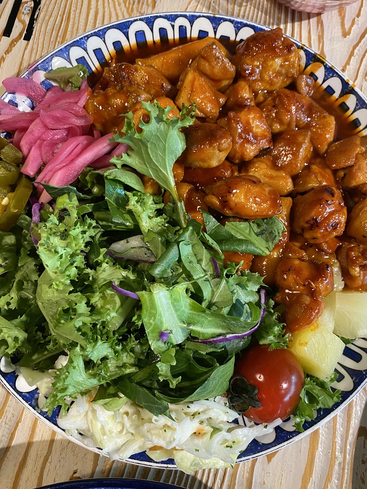 치킨-찹-스테이크-샐러드