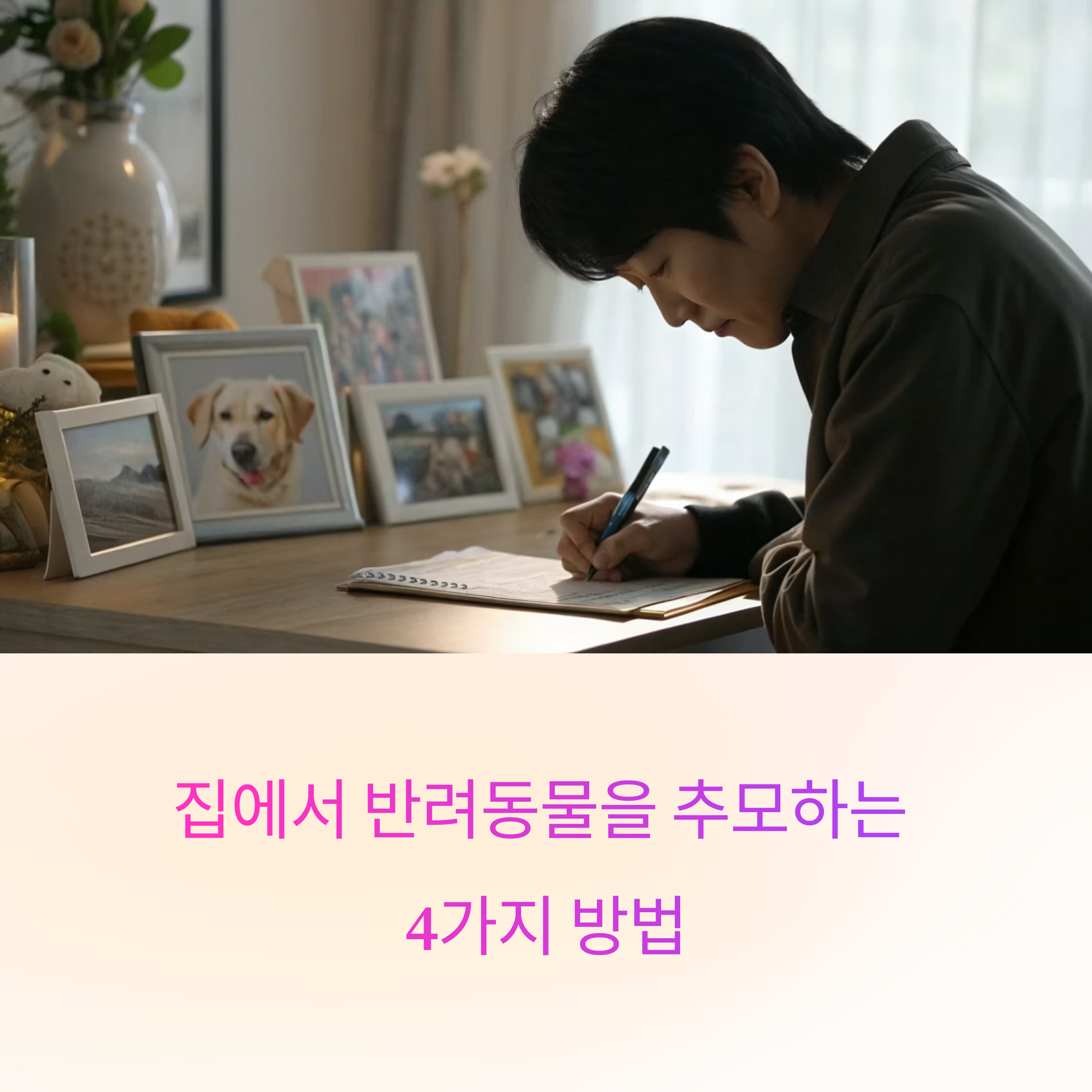 추모하는 4가지 방법