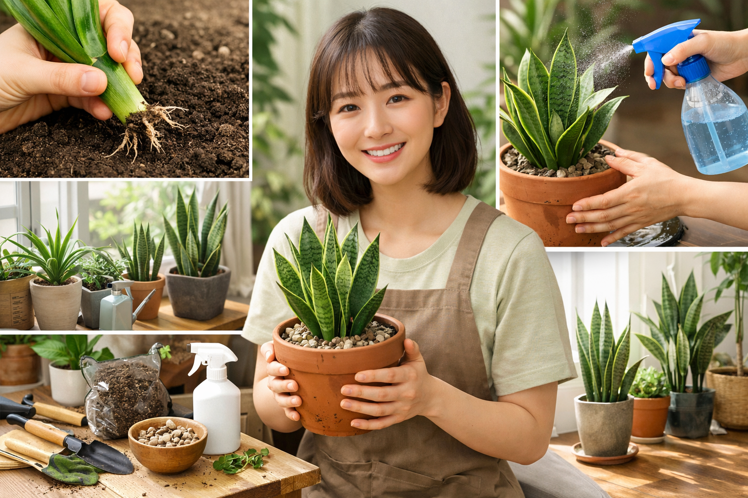 산세베리아 키우기