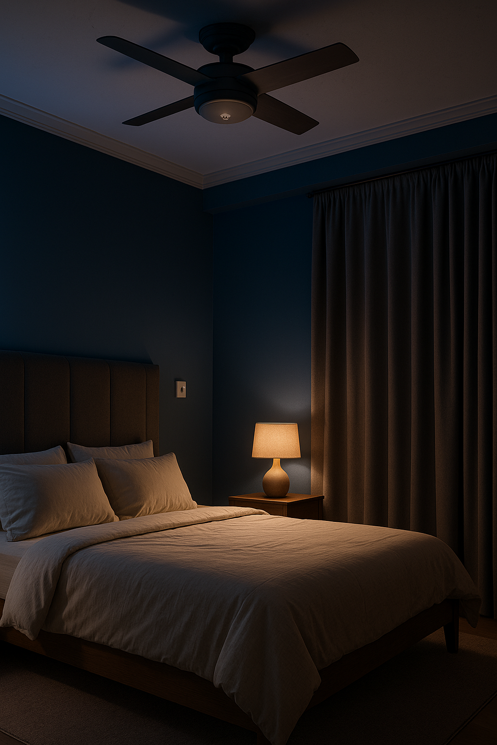 숙면을 위한 침실 환경 만들기 (온도, 조명, 소음)