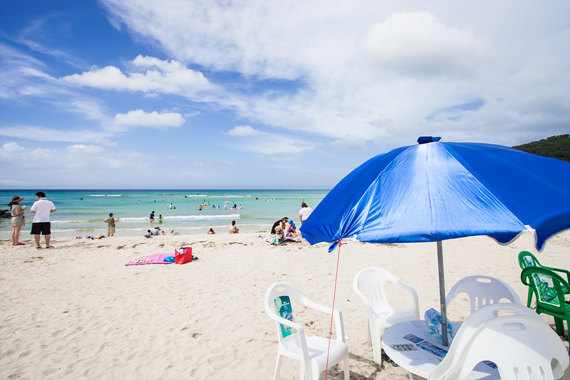 제주도 함덕해수욕장 전경 _Photo by Kim Sunghwan(Artageo)