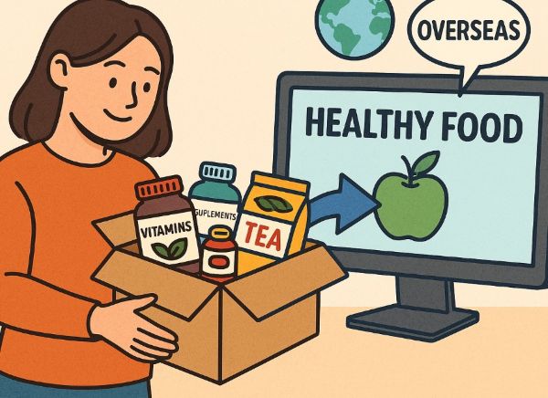 &amp;quot;해외직구로 건강식품을 배송받는 소비자의 모습&amp;quot;
