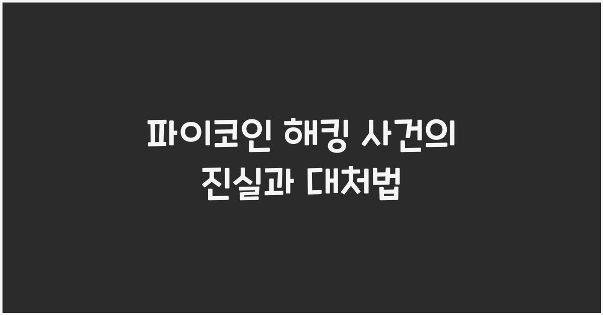파이코인 해킹