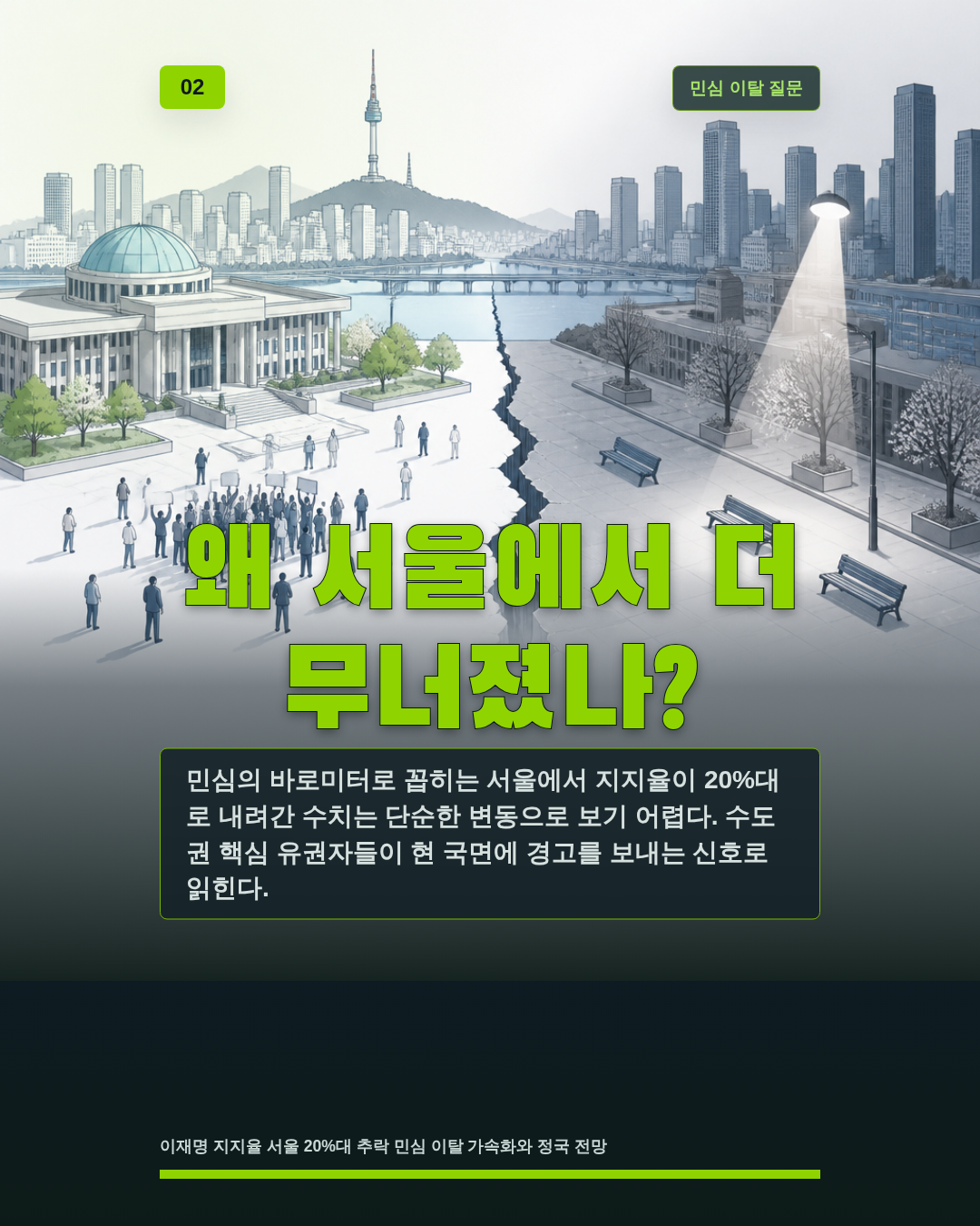 왜 서울에서 더 무너졌나?