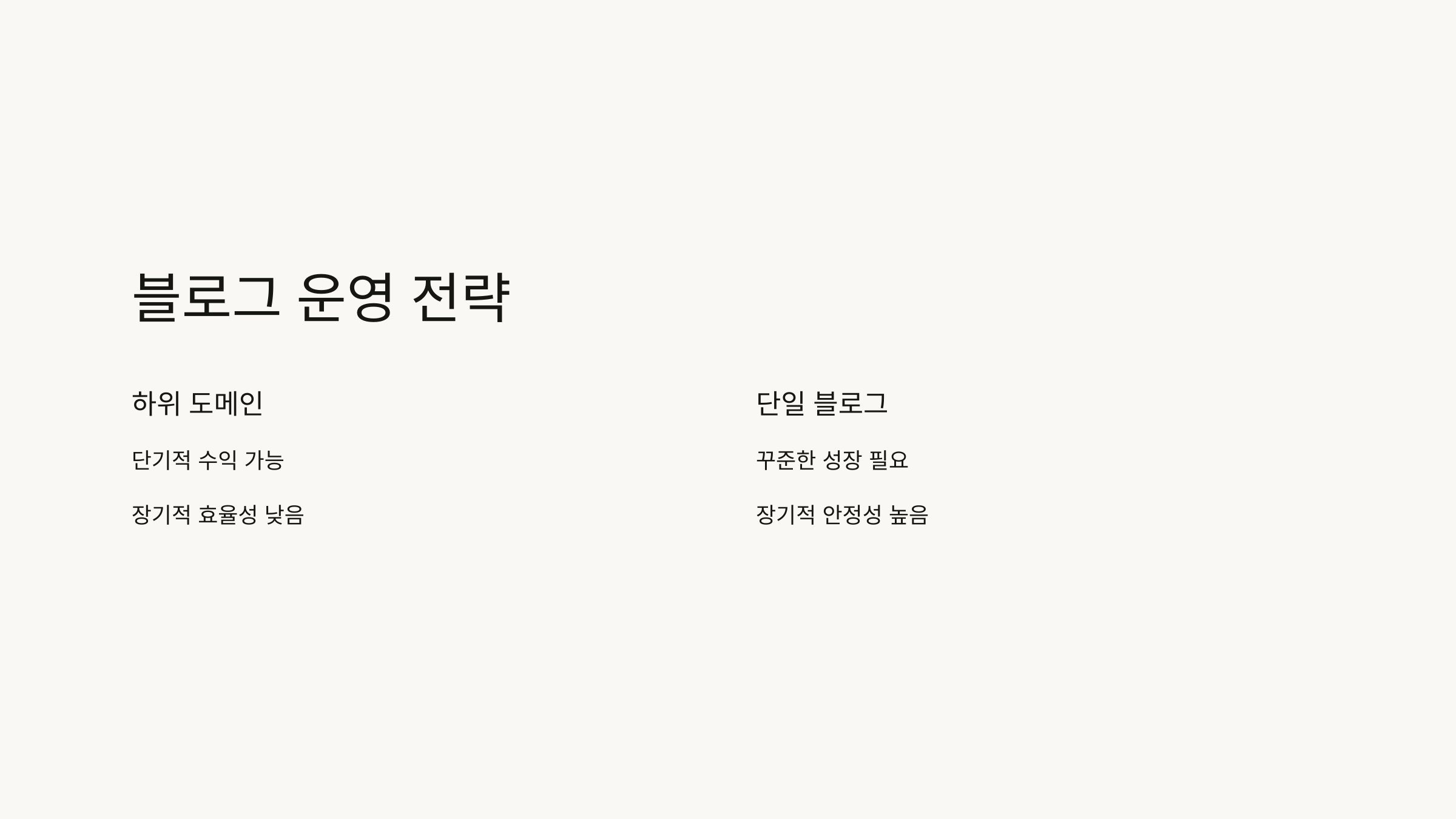하위 도메인