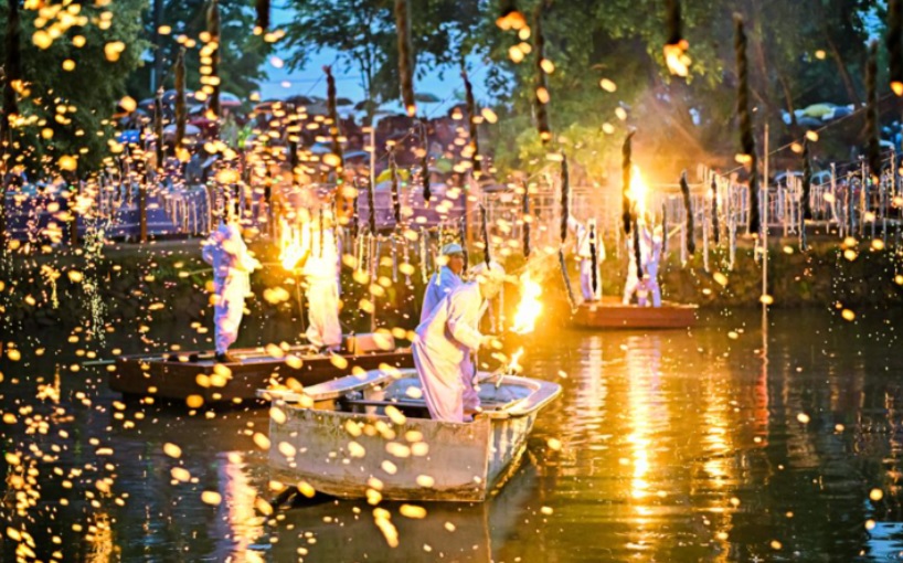 생생정보 믿고 떠나는 스타의 고장 가수 박남정 경남 함안 여행 코스 함안낙화놀이 무진정 식당 탐밀 카페두루고 함주공원