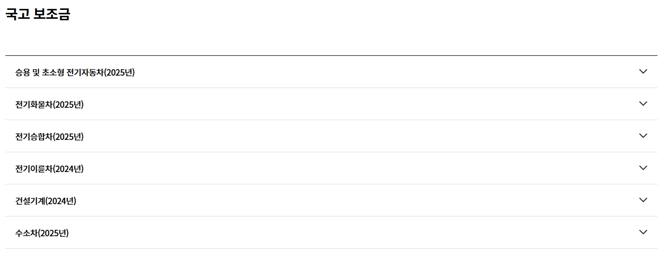 2025 전기차 보조금