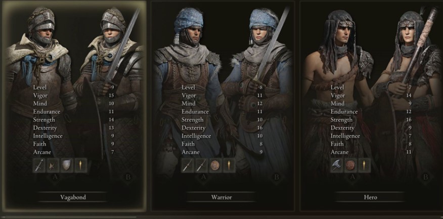 엘든링-초보-직업