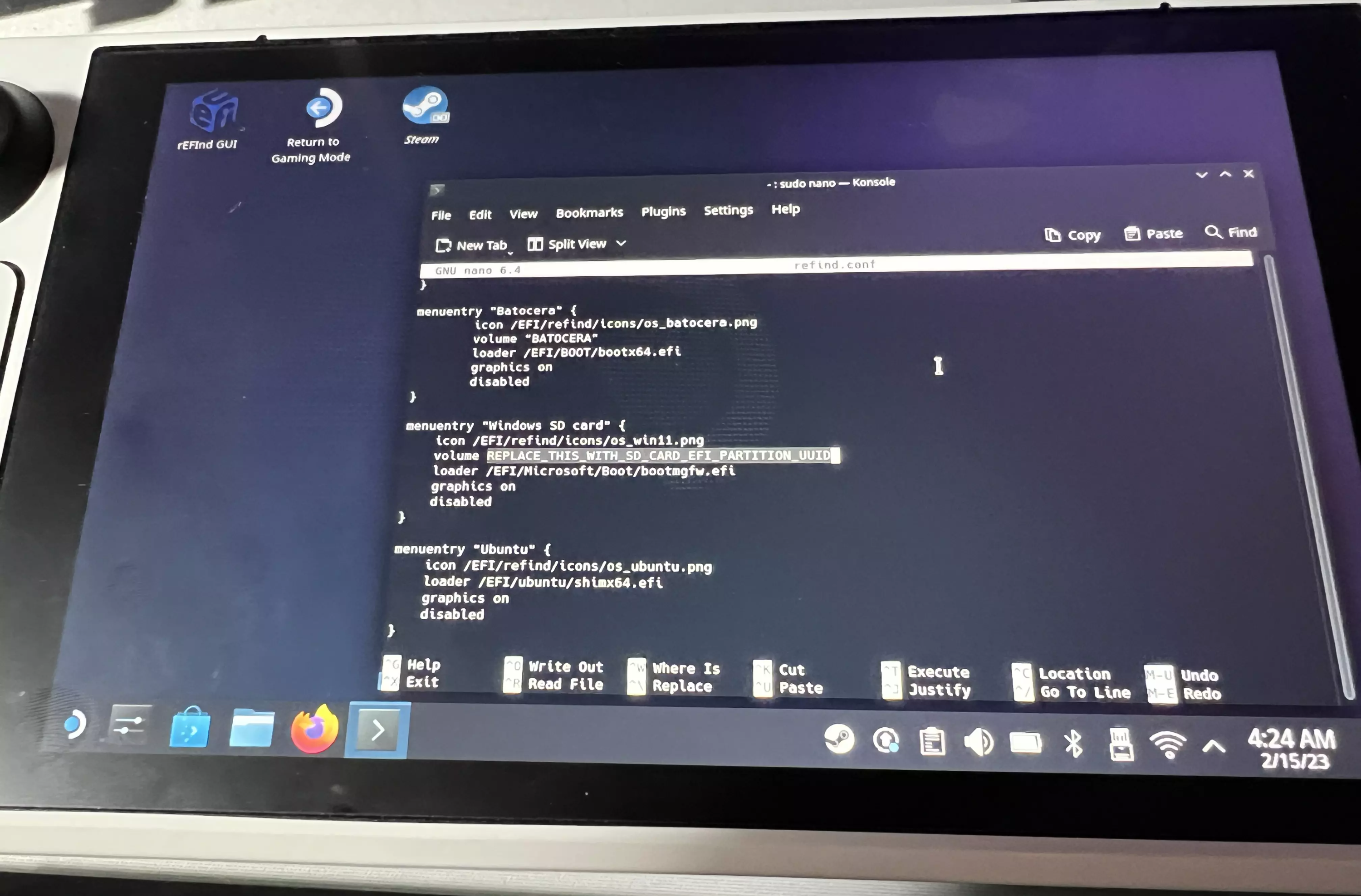 Windows SD card