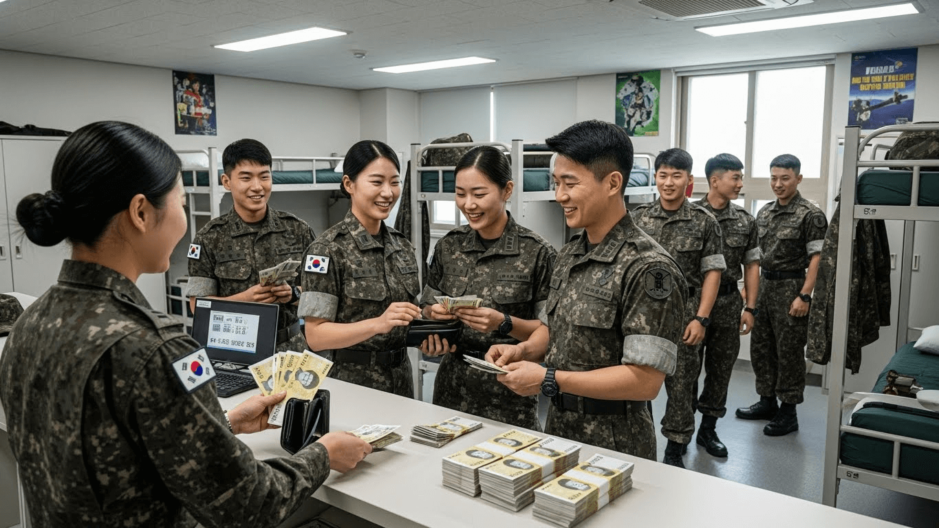 2026년 병사 월급