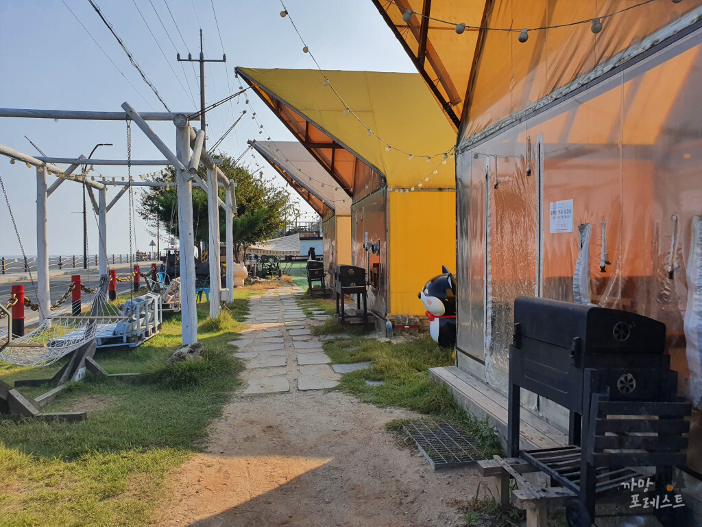 제부도 글램핑 글램비 분위기