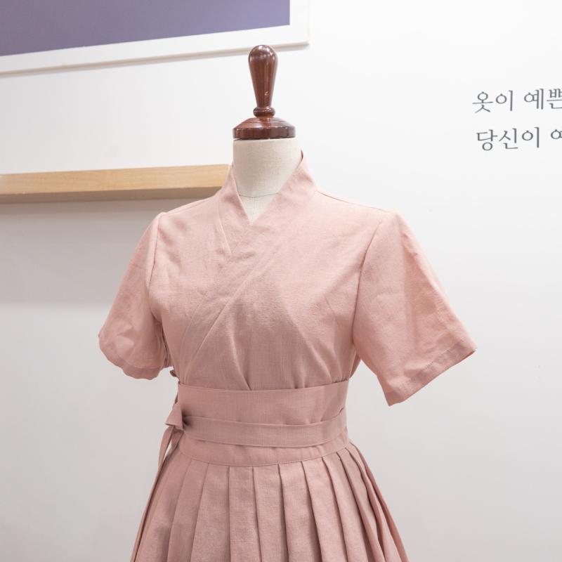 수수한 기본 무지 캉캉 생활한복 세트, 수수한 한복