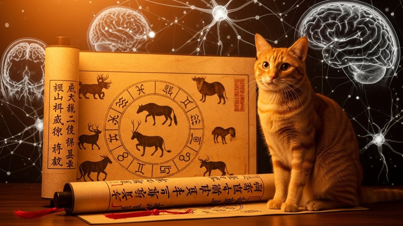 "왜 12띠에 고양이는 없을까?" 1300년 전의 비밀과 뇌를 젊게 만드는 과학