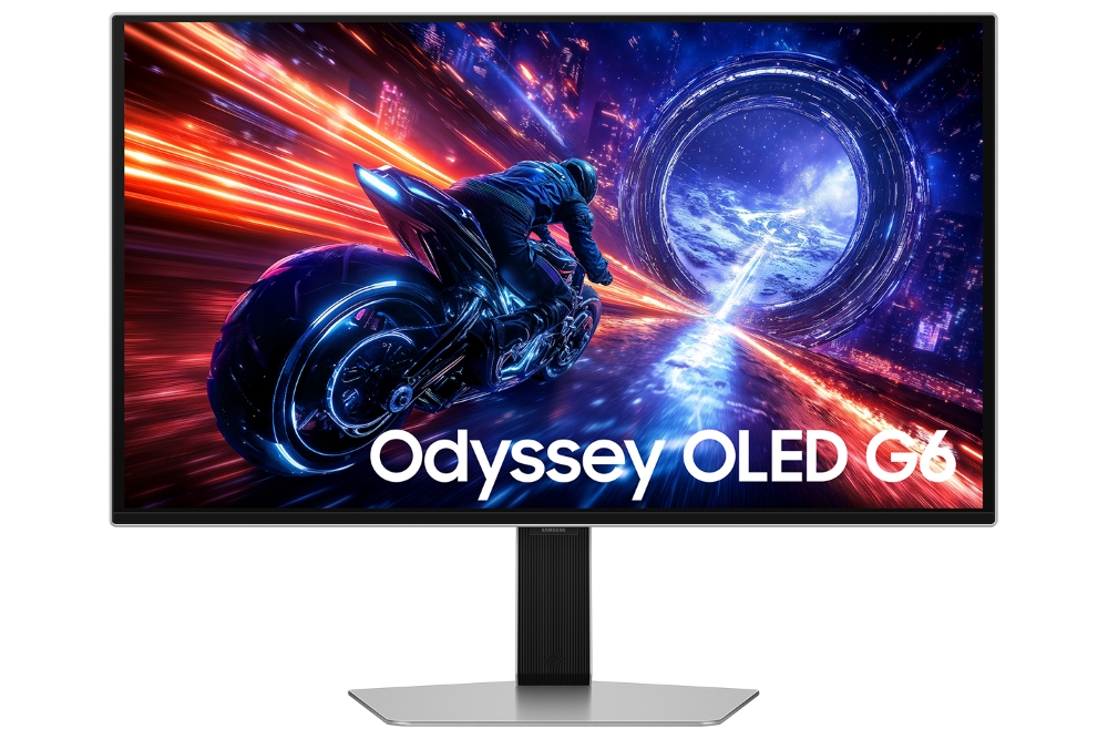 500Hz OLED 게이밍 모니터 '오디세이 OLED G6' 전면 이미지