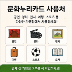 문화누리카드 홈페이지 잔액조회 바로가기