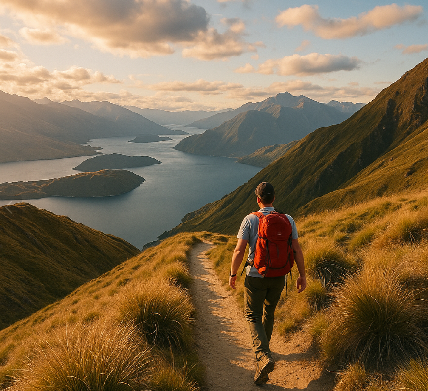 초보자를 위한 하이킹 코스 뉴질랜드