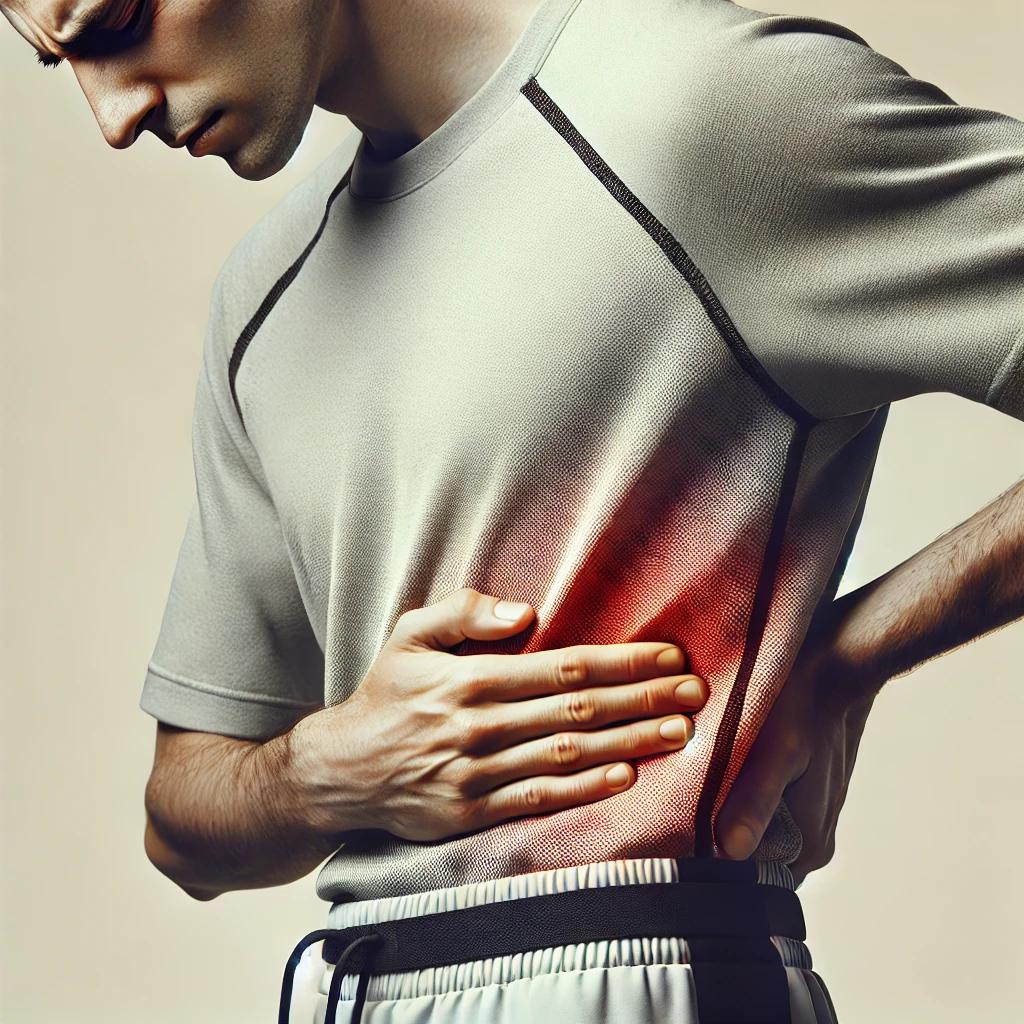 내복사근 미세손상