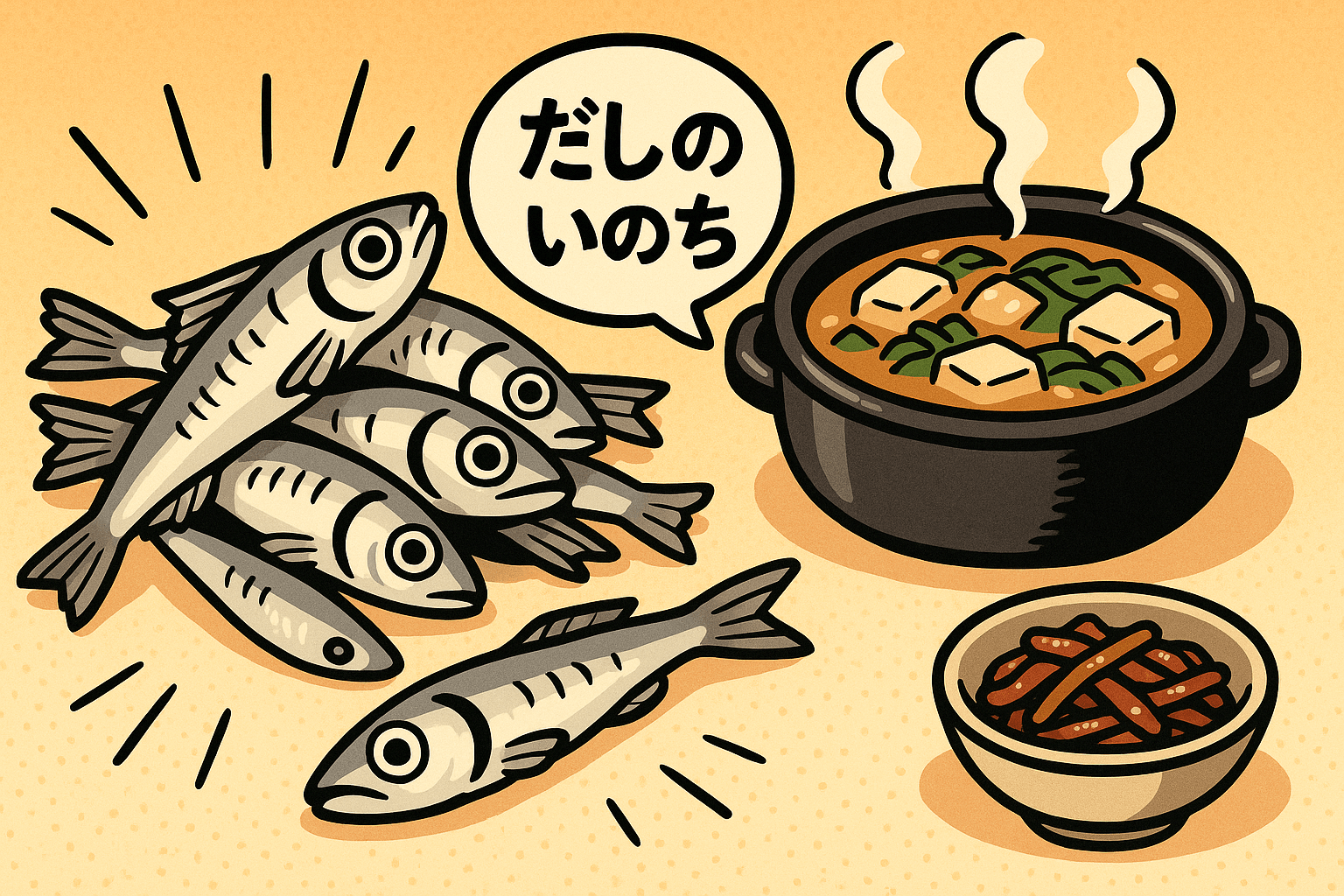 국물의 생명 멸치