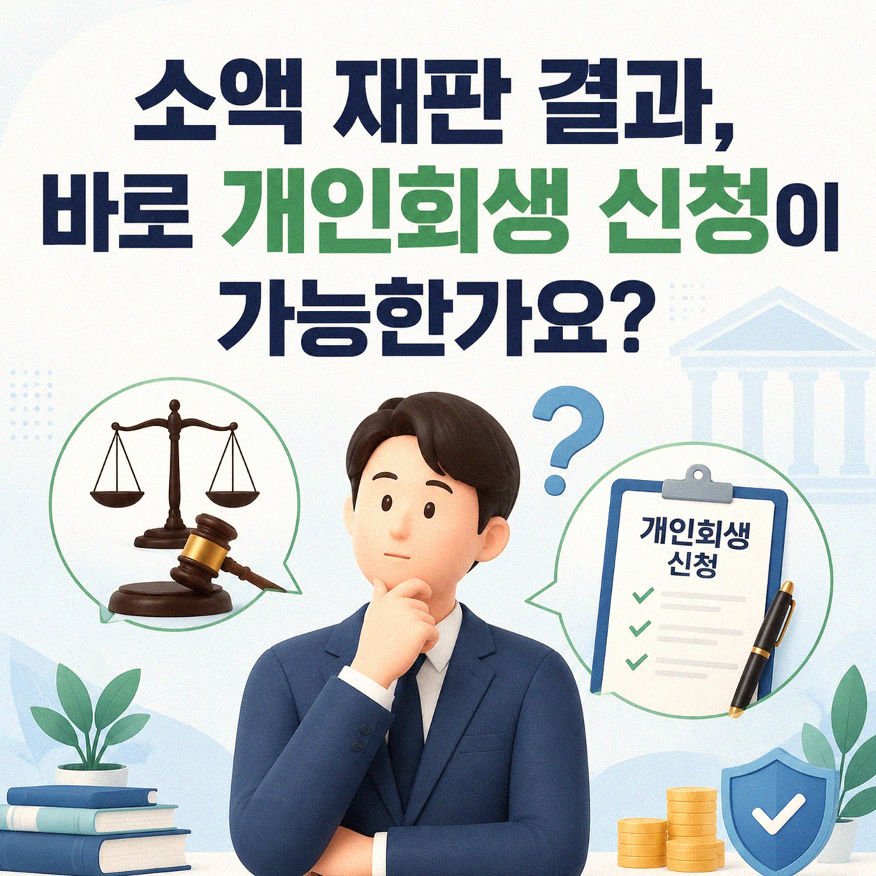소액 재판 후 개인회생, 궁금한 점들만 쏙쏙
