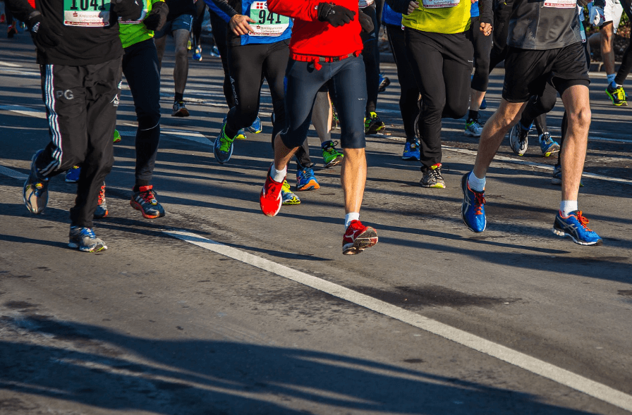 한강 벚꽃 마라톤