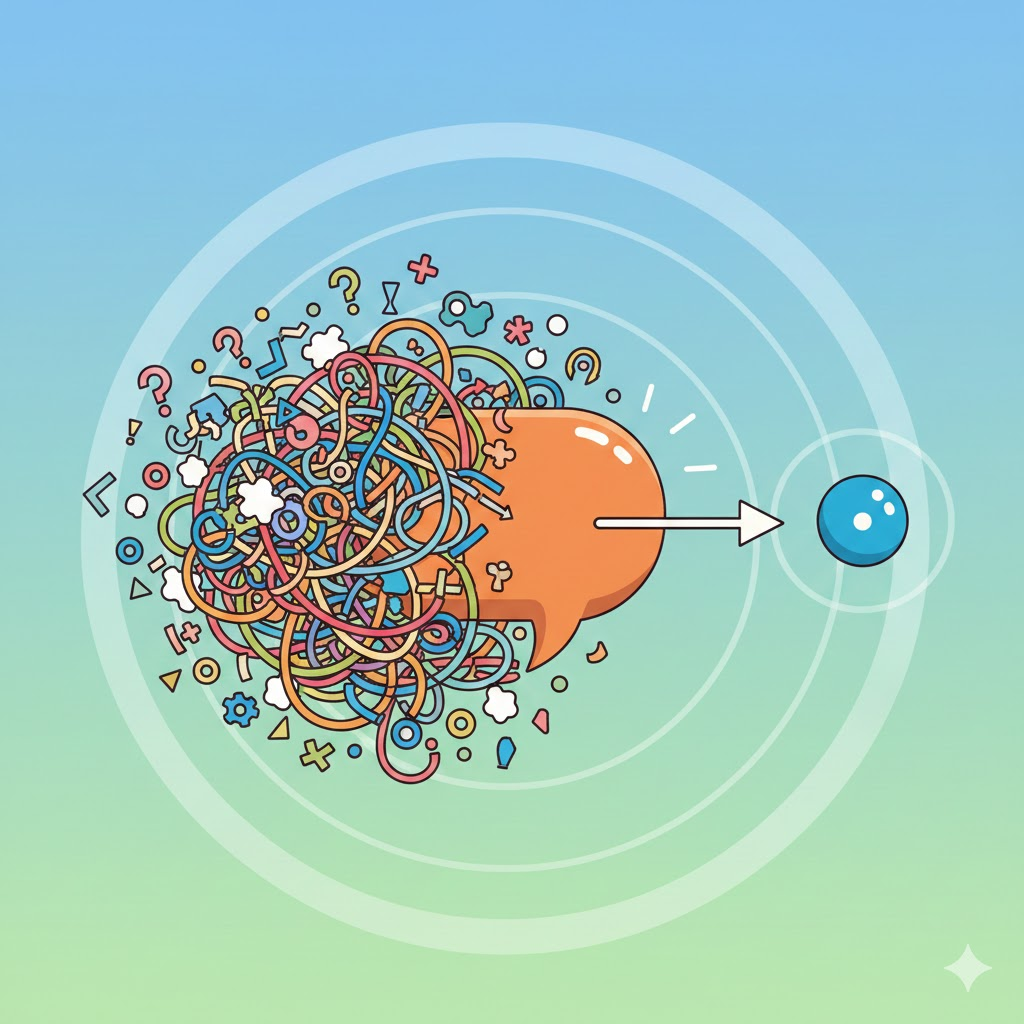 복잡한 내용을 핵심만 추려 전하는 거두절미 화법