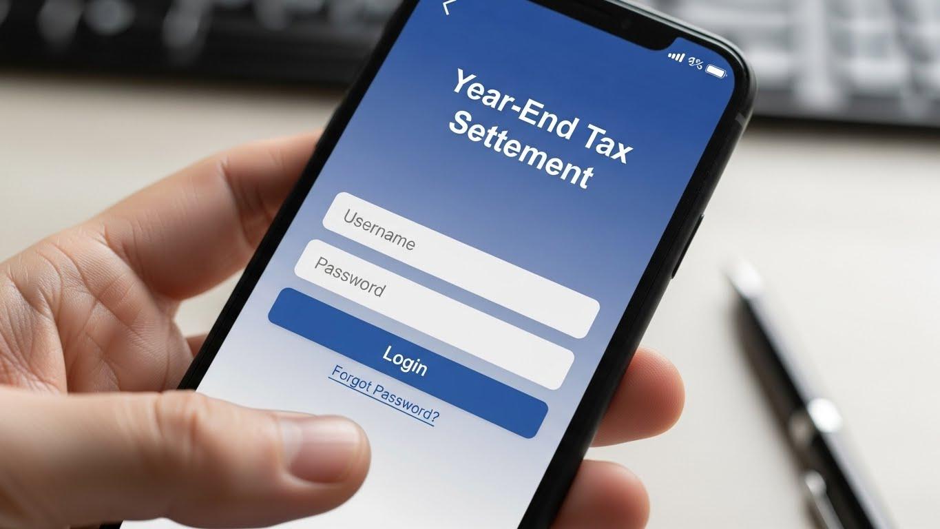 연말정산 로그인