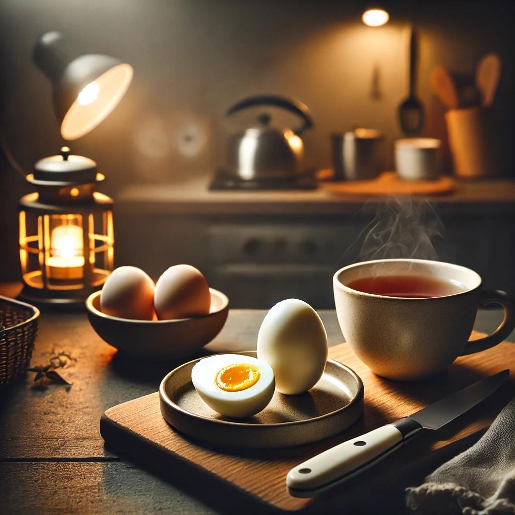야식 삶은 계란