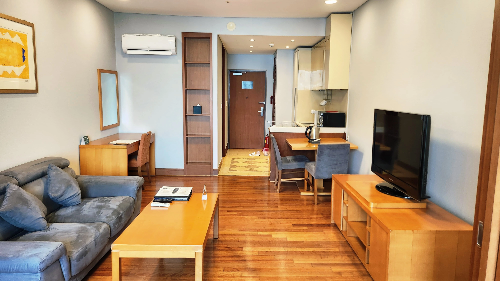 서머셋팰리스 서울 호텔 거실