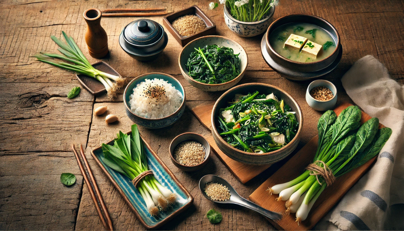 봄철 면역력 높이는 건강한 식단! 시골 텃밭 채소로 만드는 자연식 레시피