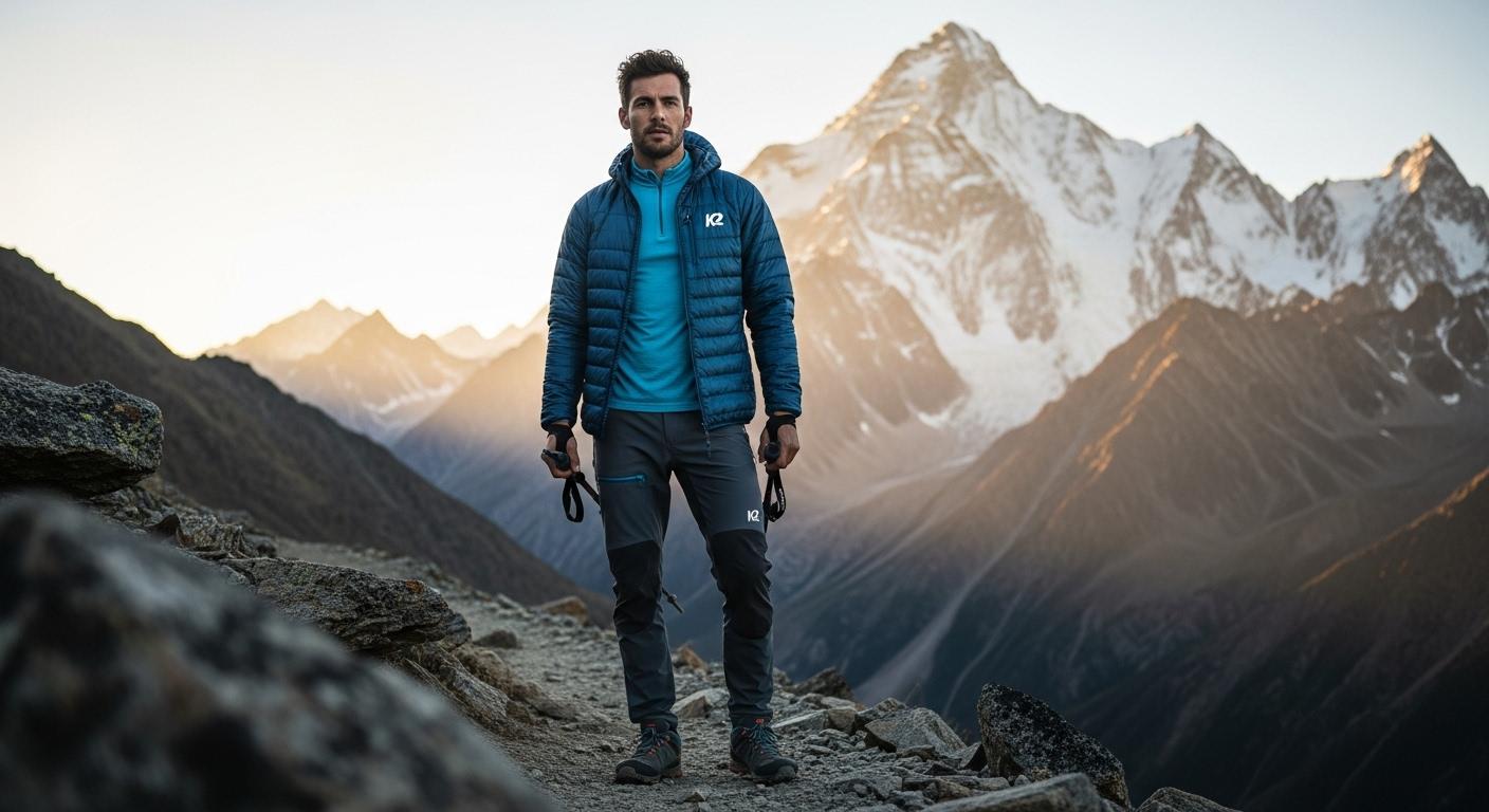 k2 경량패딩 남성