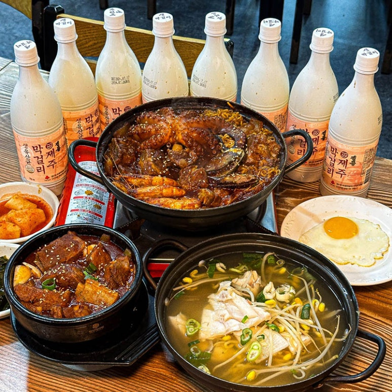 제주 한림 해물집 '옥만이네'