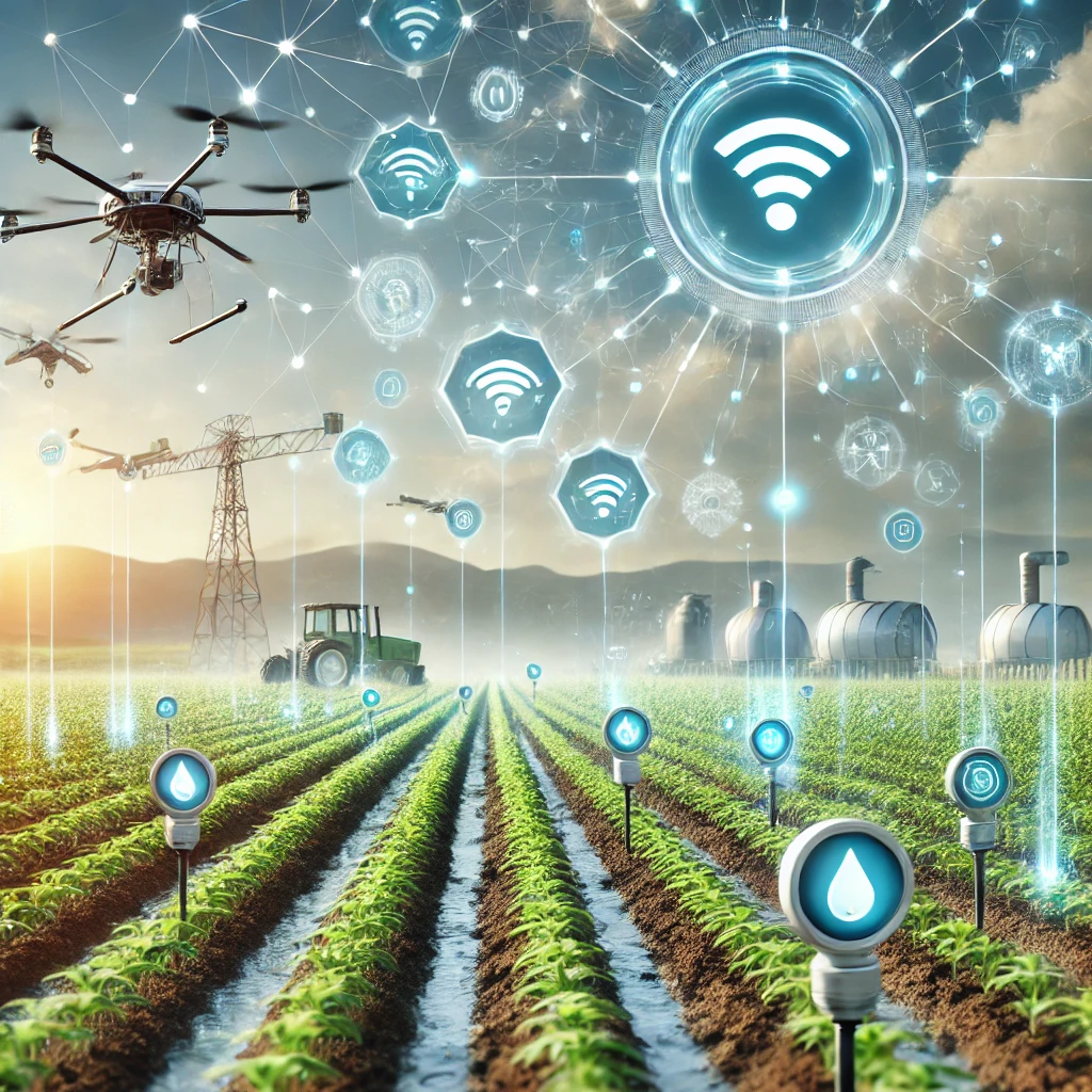 스마트 농업 기술 이미지